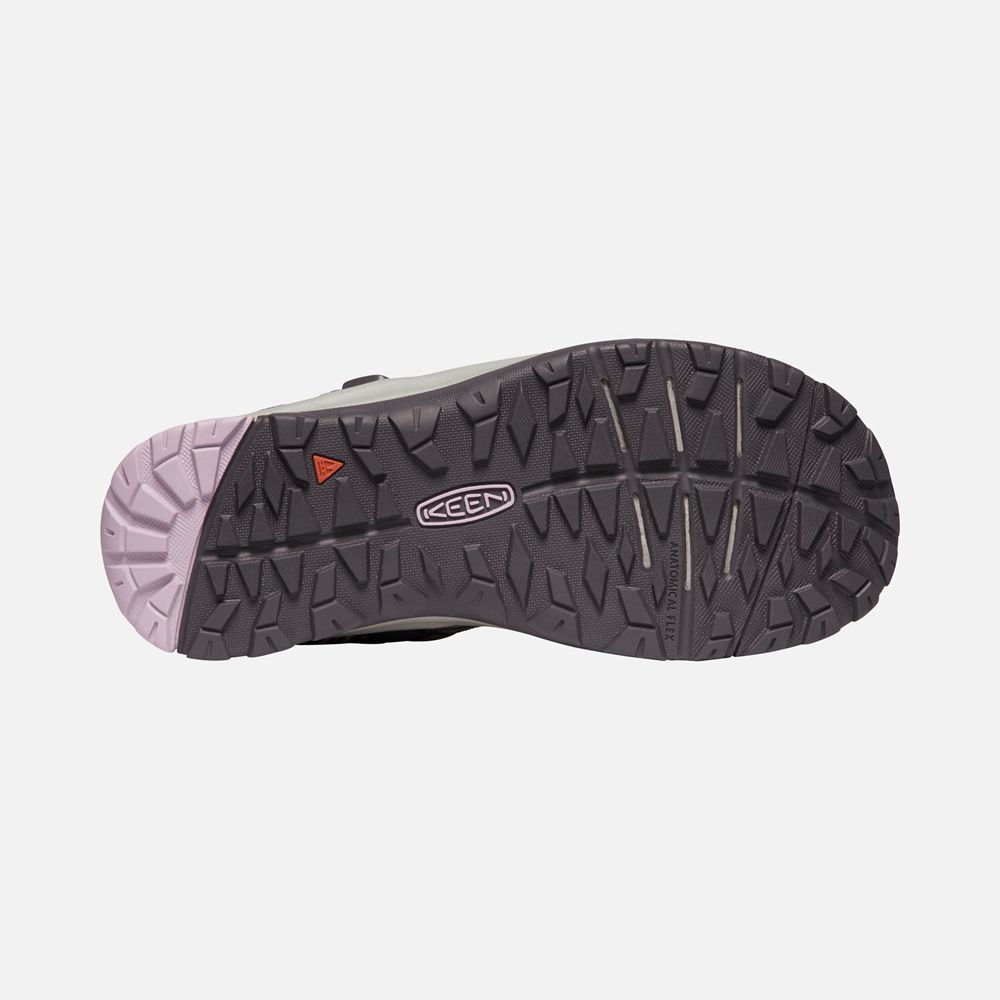 Sandalias Trekking Keen Mexico Grises Oscuro - Mujer Terradora Ii Toe Post - YO0624591